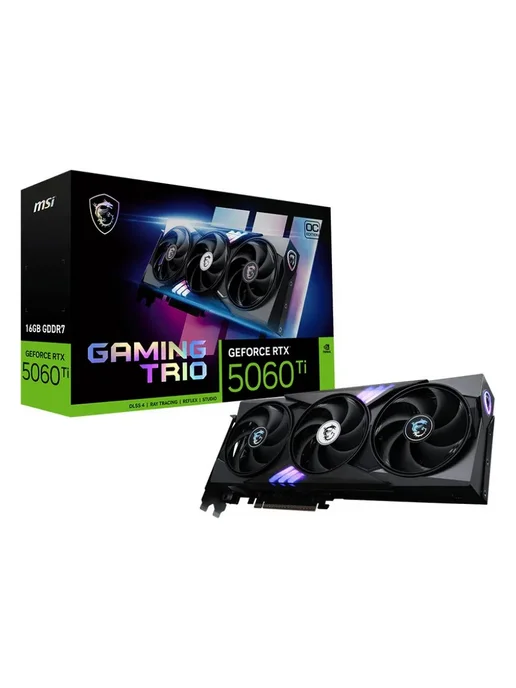 RTX 5060 TI 16G GAMING TRIO OC GDDR7 16 128 bi