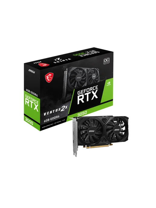 GeForce RTX 3050 VENTUS 2X E 6G OC 6