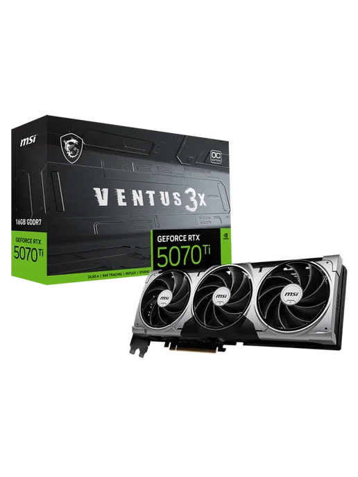 RTX 5070 Ti 16 RTL RTX 5070 Ti 16G VENTUS 3X