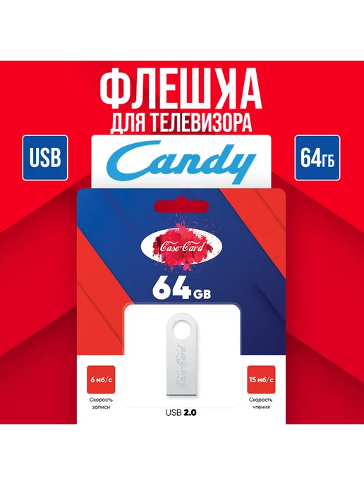 Candy USB 64 Case Card