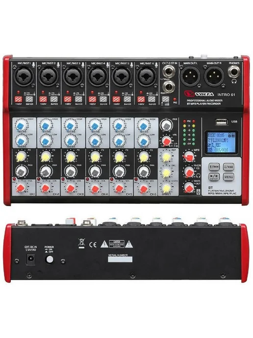 Ремонт микшерного пульта VOLTA