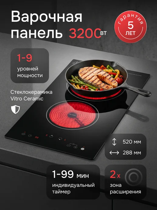 Ремонт варочной панели PANDO