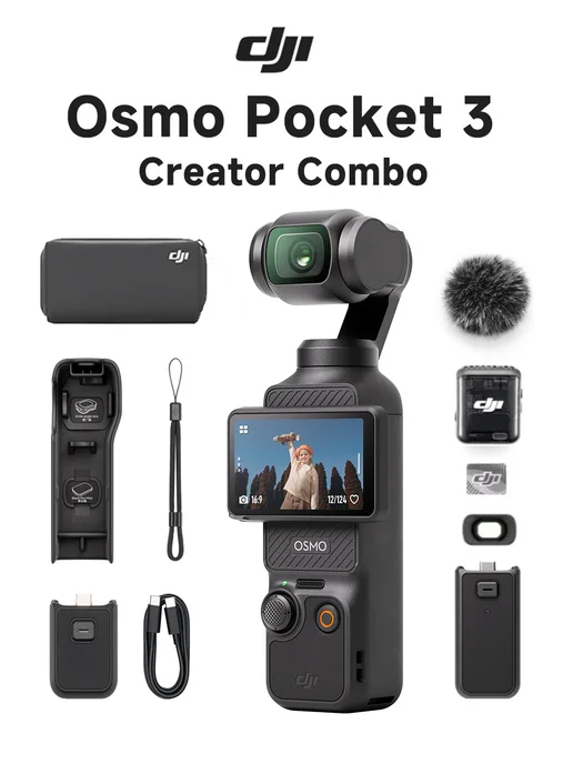 4K Osmo Pocket 3 Creator Combo