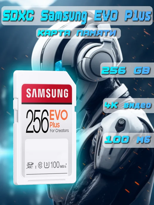 SDXC EVO Plus 256 GB