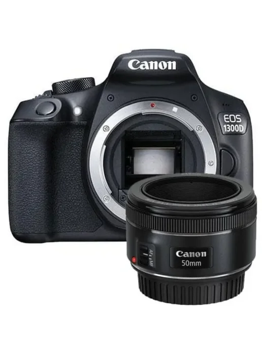 1300D kit EF 50mm f 1.8 STM
