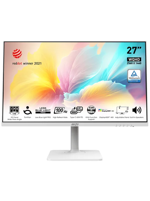 27 Modern MD272QXPW  IPS  2560x1440  100