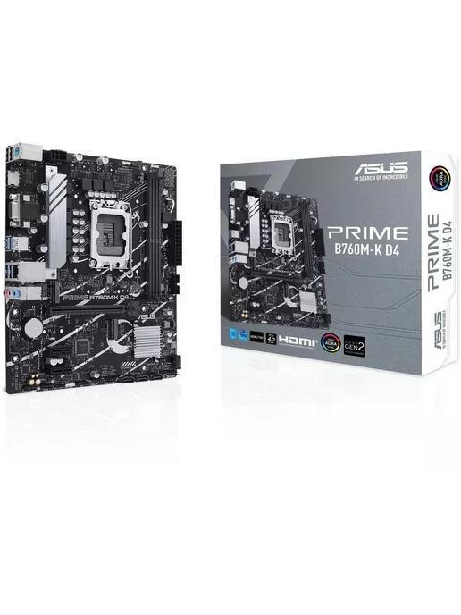 PRIME B760MK D4 mATX  LGA 1700 DDR4