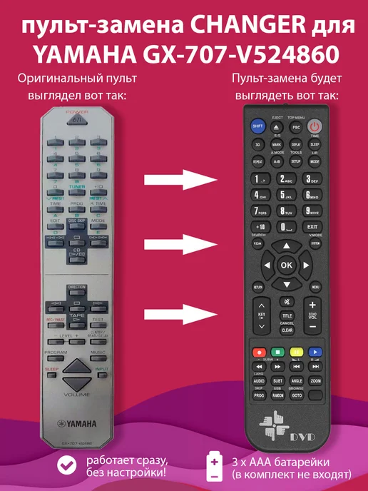 YAMAHA V524860 GX707