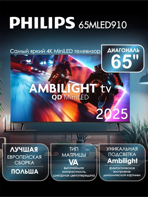 65 65MLED910  MiniLED  4K UHD  Titan OS