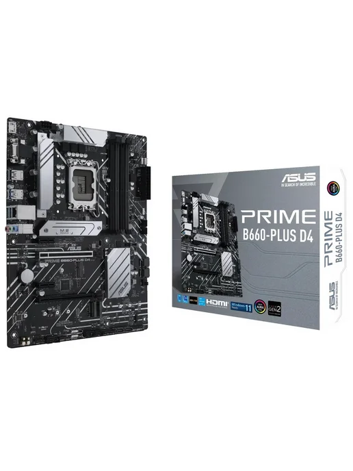 PRIME B660PLUS D4 LGA1700 Intel B660 ATX