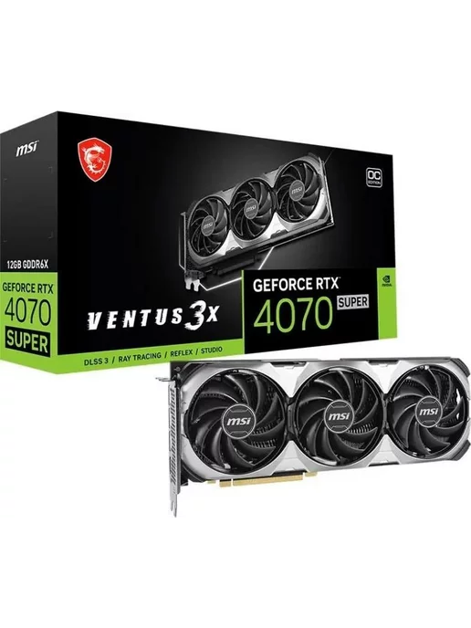 GeForce RTX 4070 SUPER 12G VENTUS 3X OC