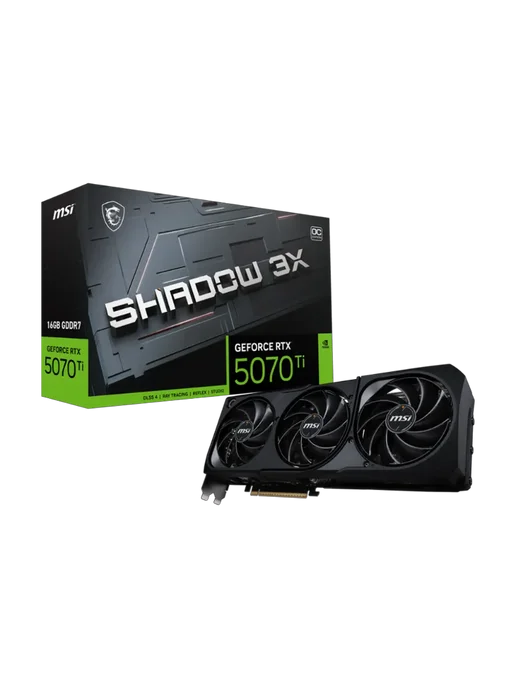 GeForce RTX 5070 Ti 16G SHADOW 3X OC