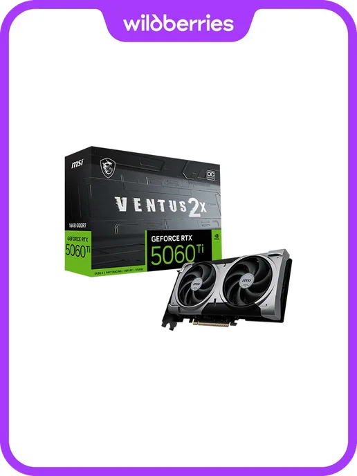 RTX 5060 Ti VENTUS 2X OC PLUS 16 RTX 5060 Ti 16G VENTUS