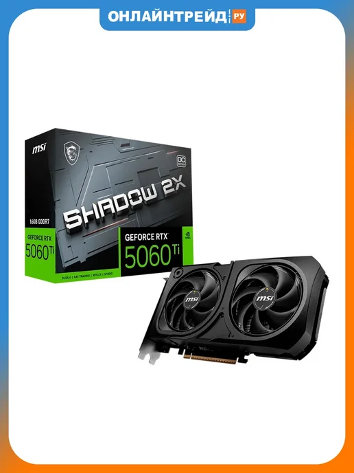 GeForce RTX 5060 Ti SHADOW 2X OC PLUS 16G