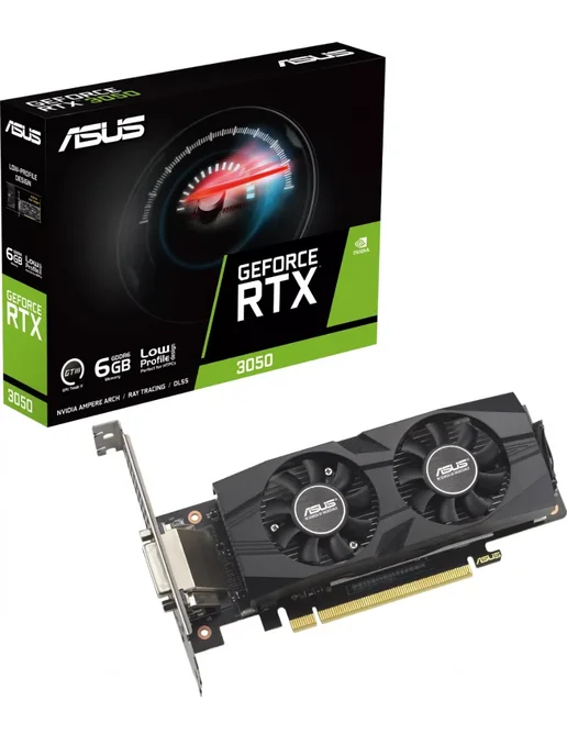 Dual GeForce RTX 3050 LP BRK OC Edition 6GB