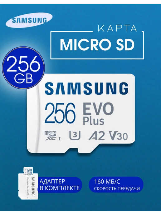 Micro SD EVO Plus 256 GB