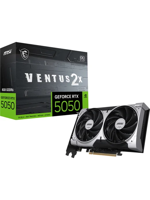 GeForce RTX 5050 8G VENTUS 2X OC  8 GDDR6
