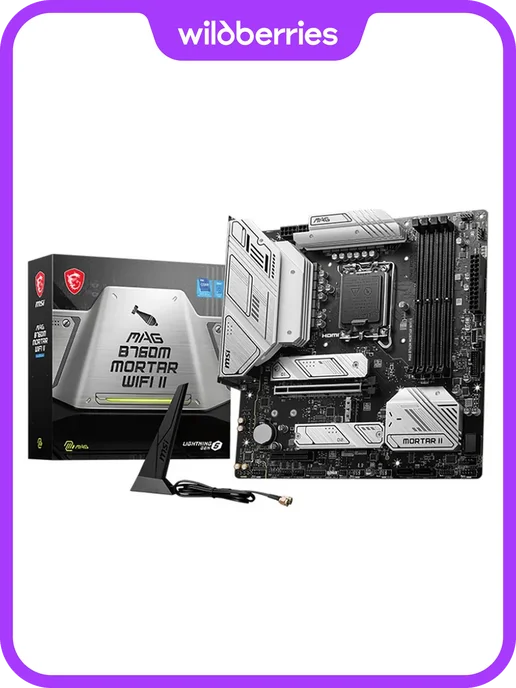 MAG B760M MORTAR WIFI II LGA 1700 4xDDR5 M