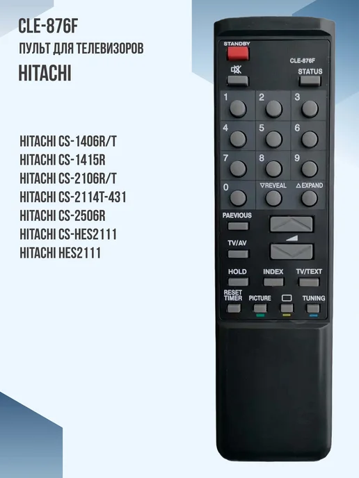 CLE876F TV Hitachi