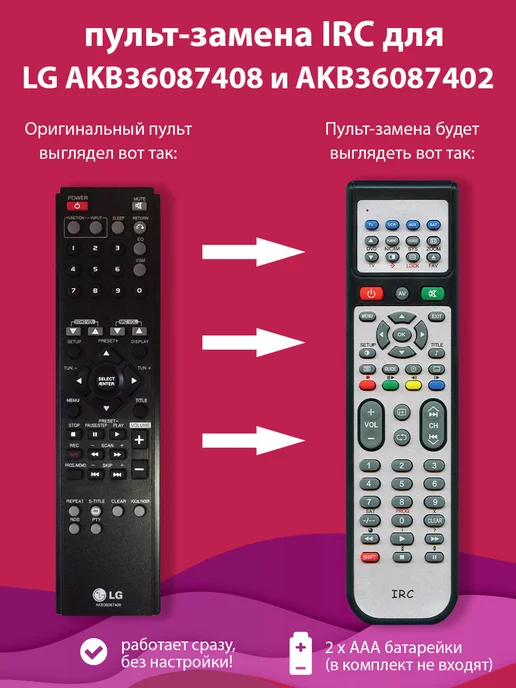 LG AKB36087408 AKB36087402